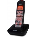 Maxcom MC6800 Ασύρματο Ψηφιακό Τηλέφωνο με μεγάλο φωτιζόμενο πληκτρολόγιο Μαύρο 